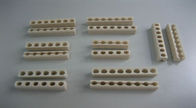 White Steatite Ceramics For Band Heaters Electrical Insulation High Insulated