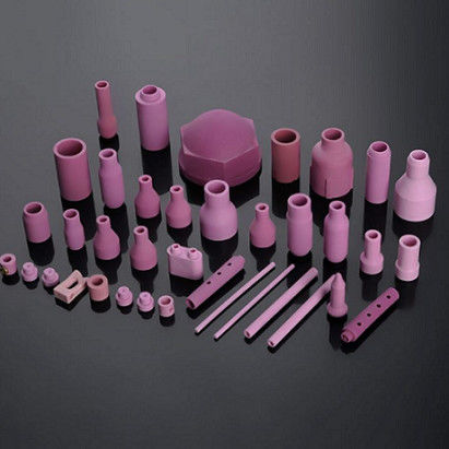 15000v Alumina Ceramic Nozzles Components For Tig Welding Torches Wear Resisting
