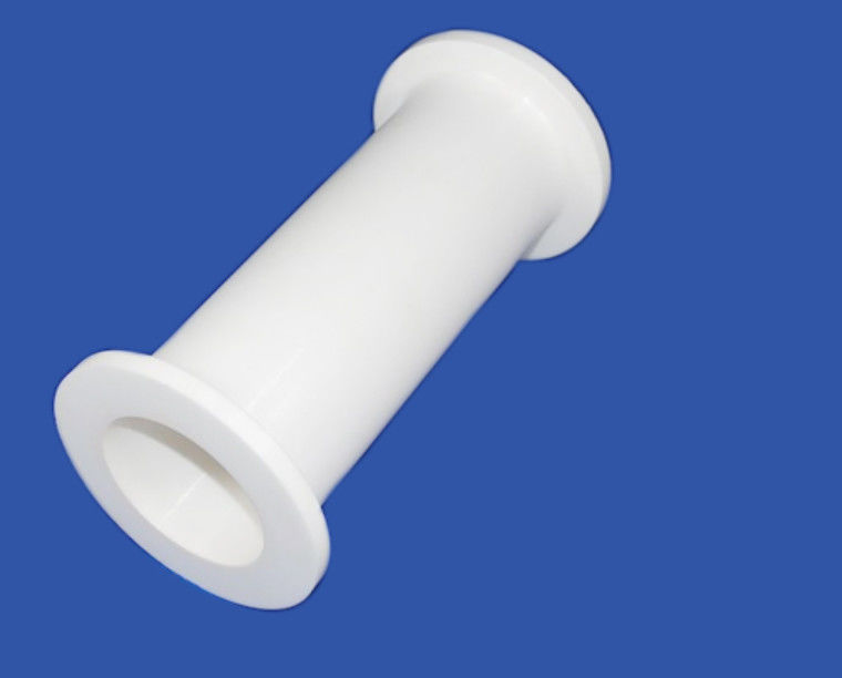 Zirconium Oxide Zirconia Ceramics Flange Pipe Insulating Properties Wear Resistant