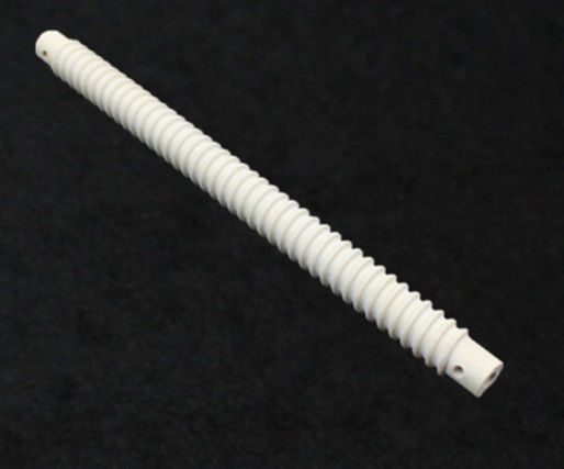 Threaded Mullite Ceramics Tube Screw Insulators Parts Refractory Kiln C610 Roller