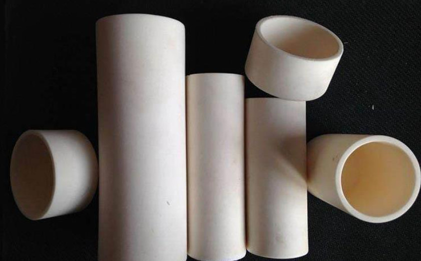 Electrothermal Furnace Mullite Ceramic Tubes High Heat Resistance
