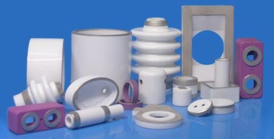 Specialized Plating Processes Microelectronic Products Industrial Vacuum Ceramic Component With Metallization