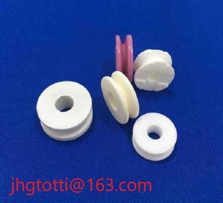 Textiles Guide Parts Al2O3 Ceramic Eyelet Wear Resistant